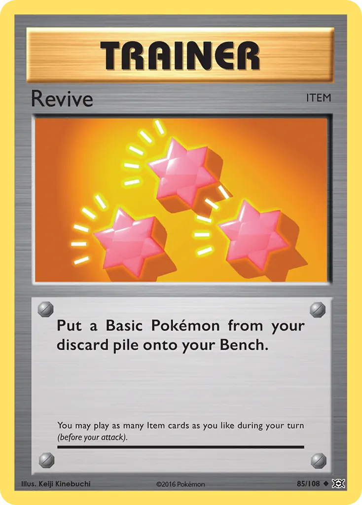 Revive — Evolutions 85 Pokémon card