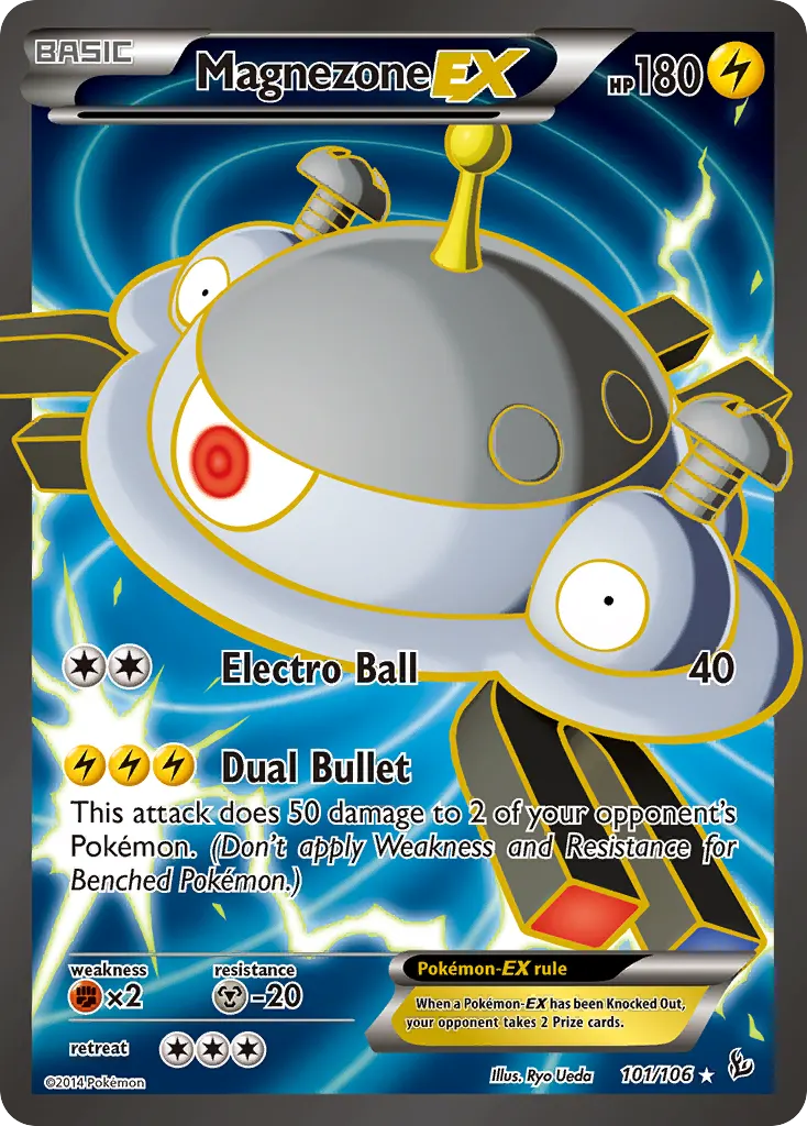 Magnezone-EX — Flashfire 101 Pokémon card