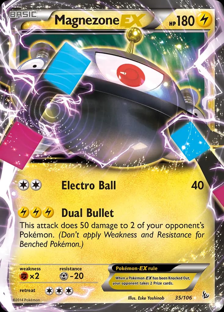 Magnezone-EX — Flashfire 35 Pokémon card