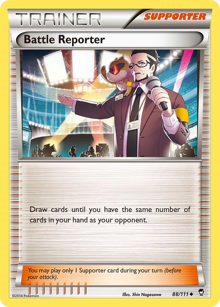 Battle Reporter — Furious Fists 88 Pokémon card