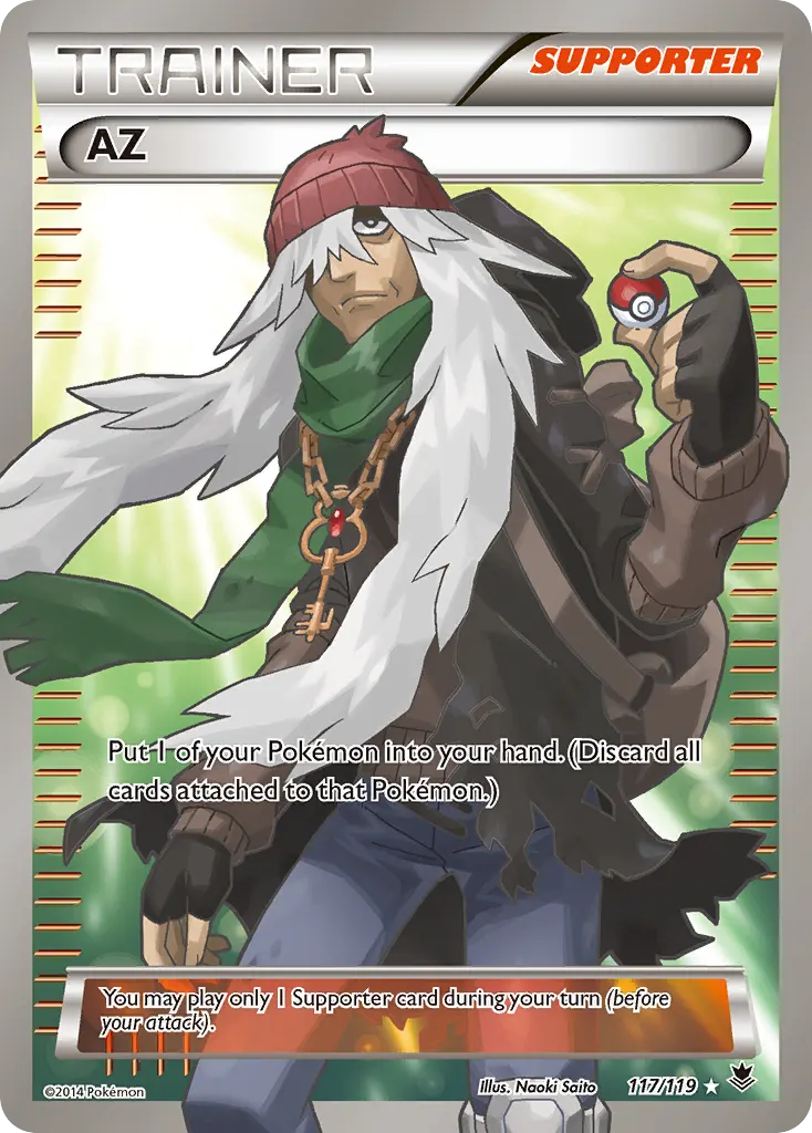 AZ — Phantom Forces 117 Pokémon card