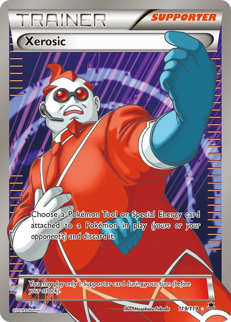 Xerosic — Phantom Forces 119 Pokémon card