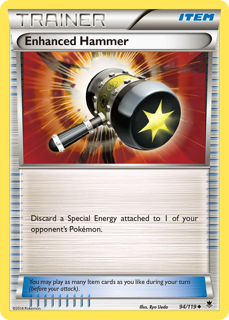 Enhanced Hammer — Phantom Forces 94 Pokémon card