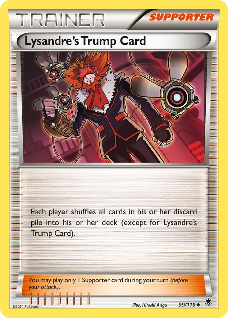 Lysandre's Trump Card — Phantom Forces 99 Pokémon card