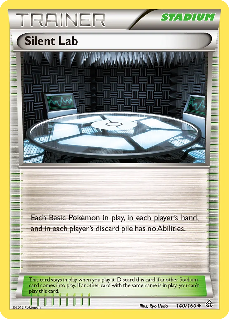 Silent Lab — Primal Clash 140 Pokémon card