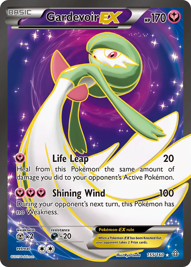 Gardevoir-EX — Primal Clash 155 Pokémon card