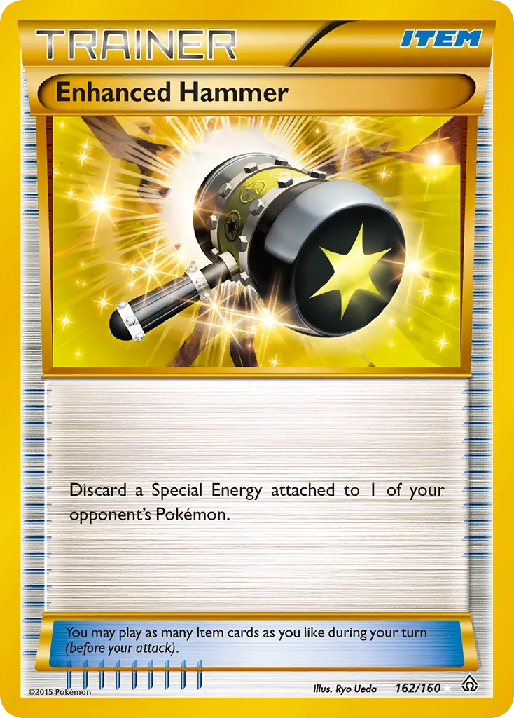 Enhanced Hammer — Primal Clash 162 Pokémon card