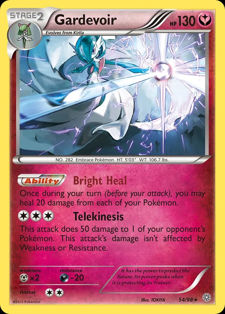Gardevoir — Ancient Origins 54 Pokémon card