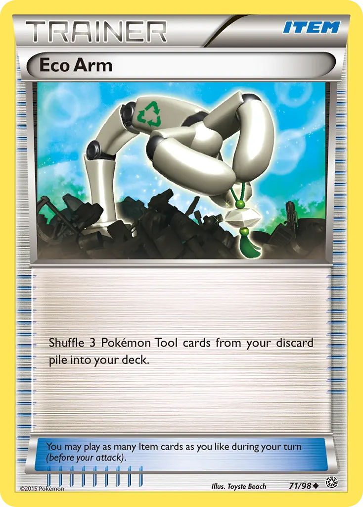 Eco Arm — Ancient Origins 71 Pokémon card