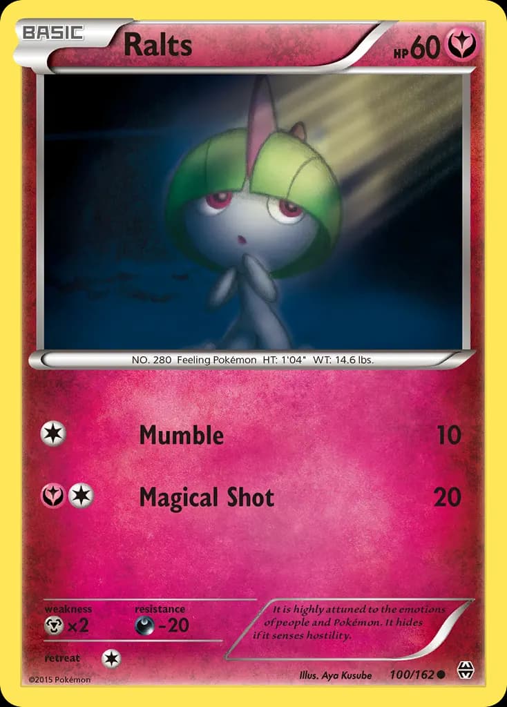 Ralts — BREAKthrough 100 Pokémon card