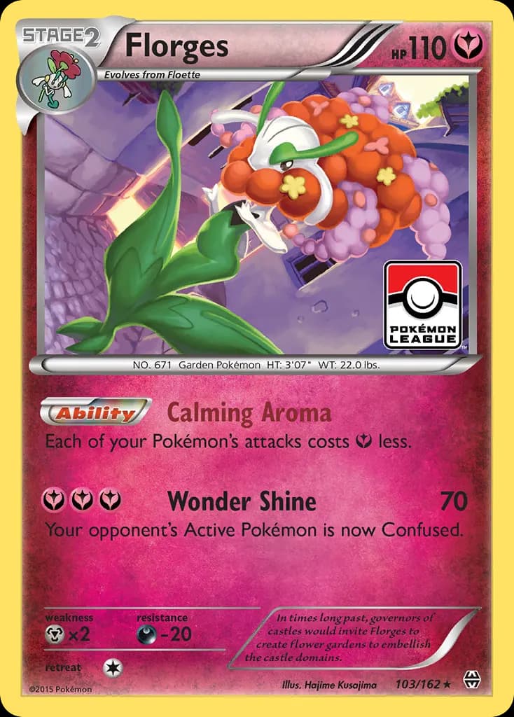 Florges — BREAKthrough 103 Pokémon card