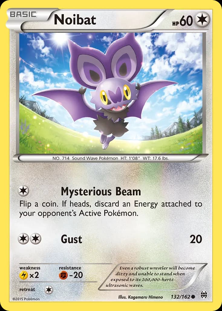 Noibat — BREAKthrough 132 Pokémon card