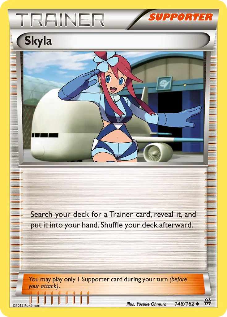 Skyla — BREAKthrough 148 Pokémon card