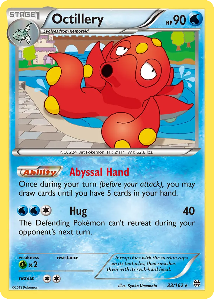 Octillery — BREAKthrough 33 Pokémon card