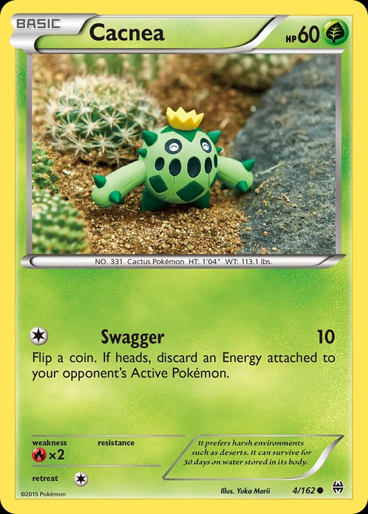 Cacnea — BREAKthrough 4 Pokémon card