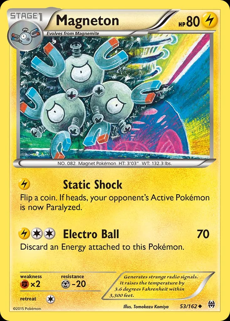Magneton — BREAKthrough 53 Pokémon card