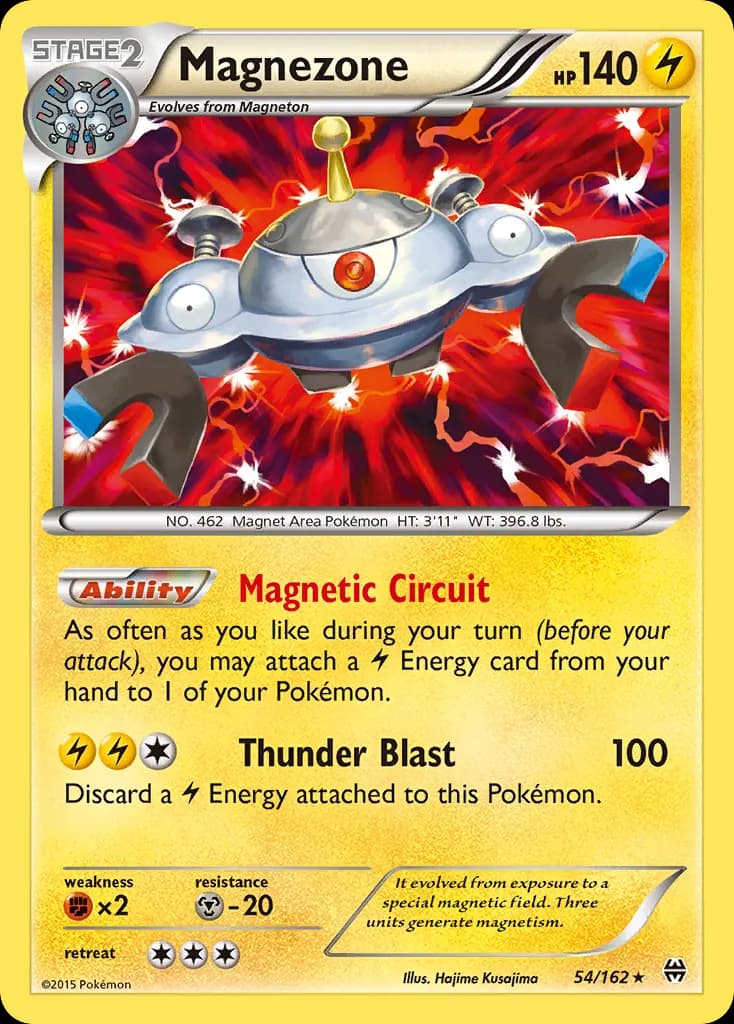 Magnezone — BREAKthrough 54 Pokémon card