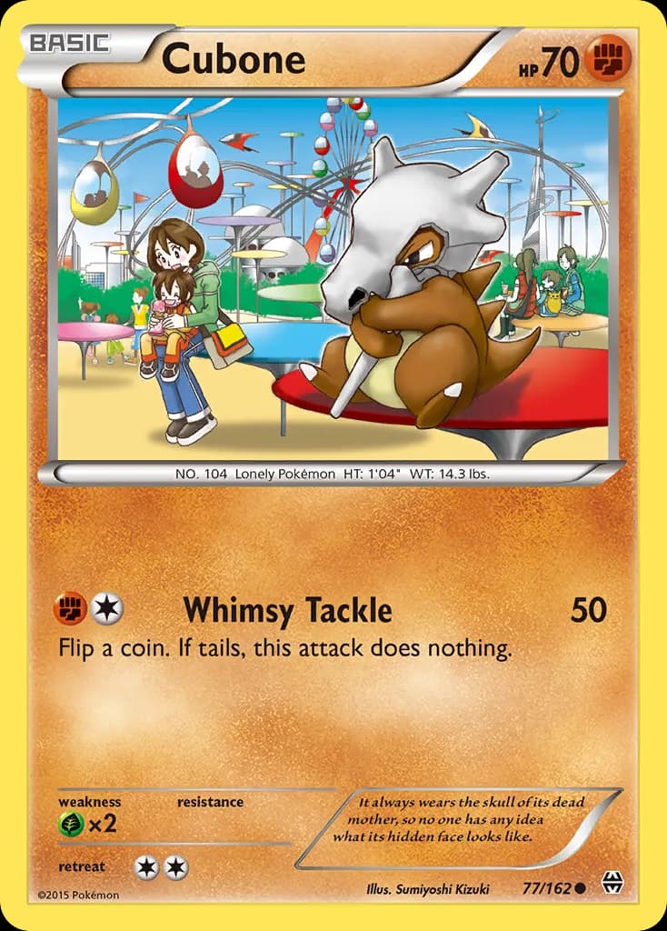 Cubone — BREAKthrough 77 Pokémon card