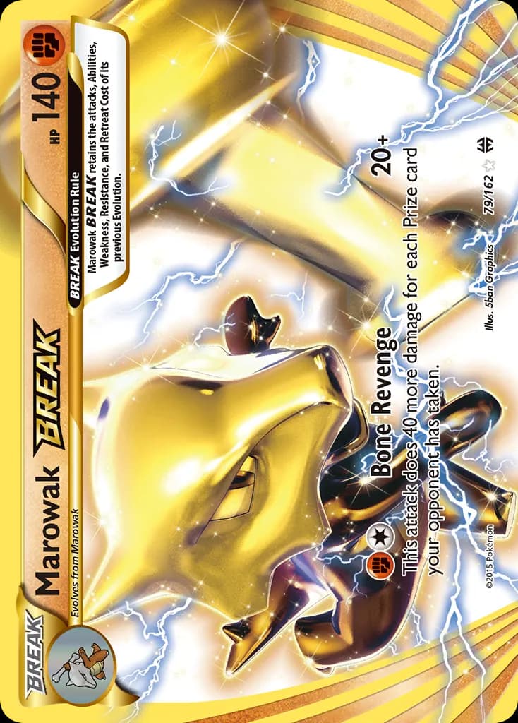 Marowak BREAK — BREAKthrough 79 Pokémon card
