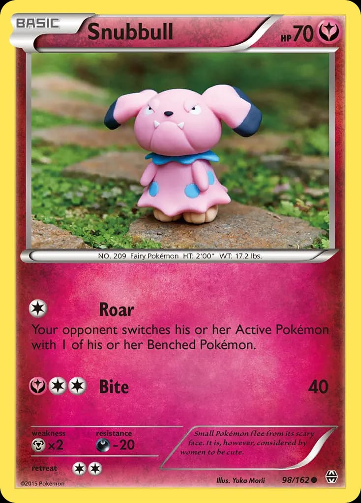 Snubbull — BREAKthrough 98 Pokémon card