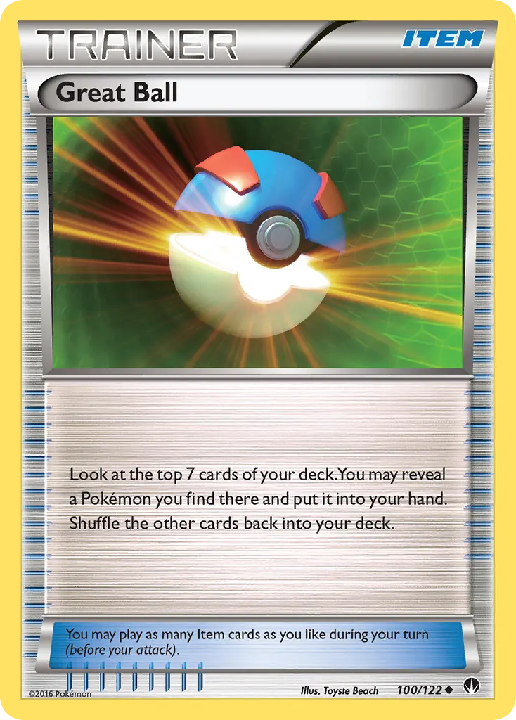 Great Ball — BREAKpoint 100 Pokémon card
