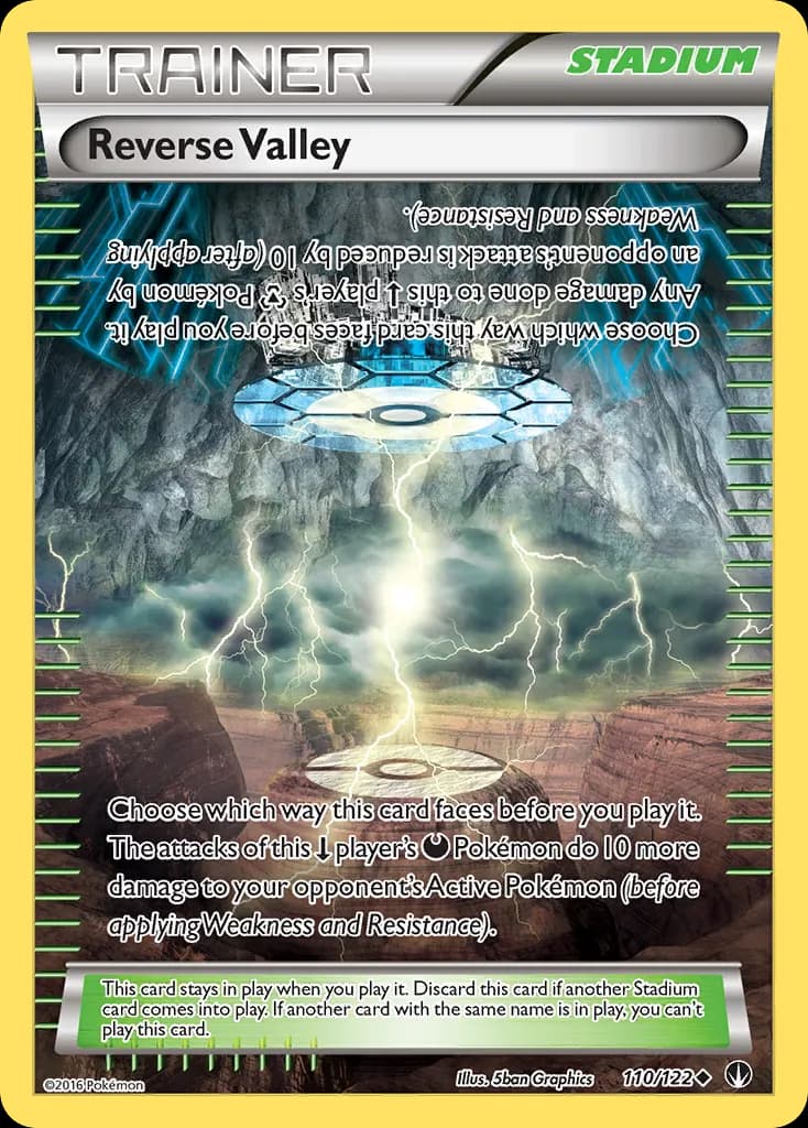 Reverse Valley — BREAKpoint 110 Pokémon card