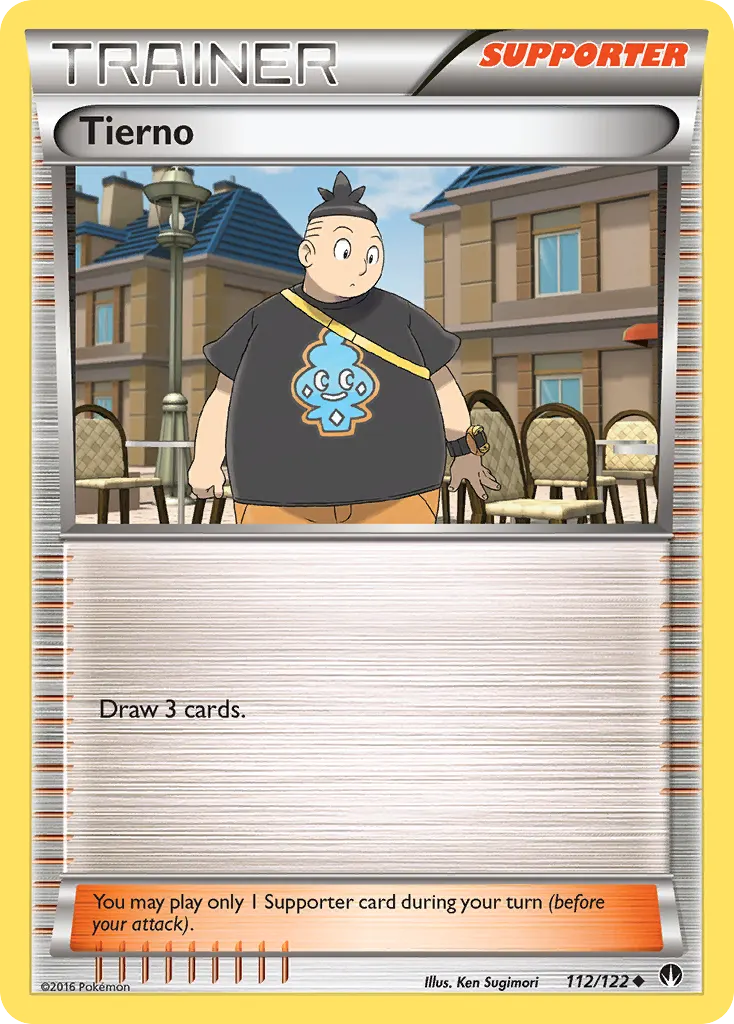 Tierno — BREAKpoint 112 Pokémon card