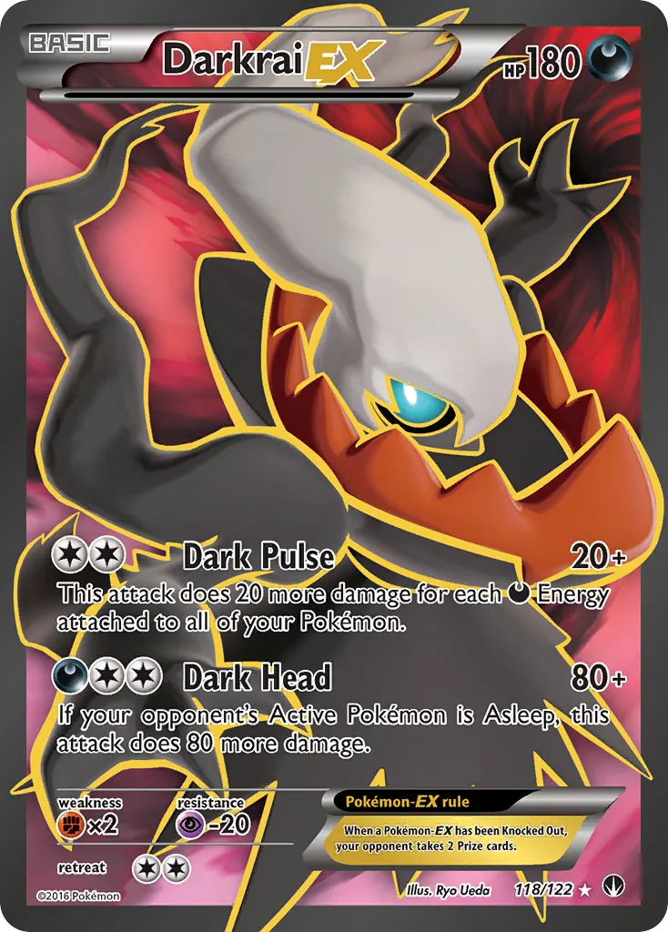 Darkrai-EX — BREAKpoint 118 Pokémon card