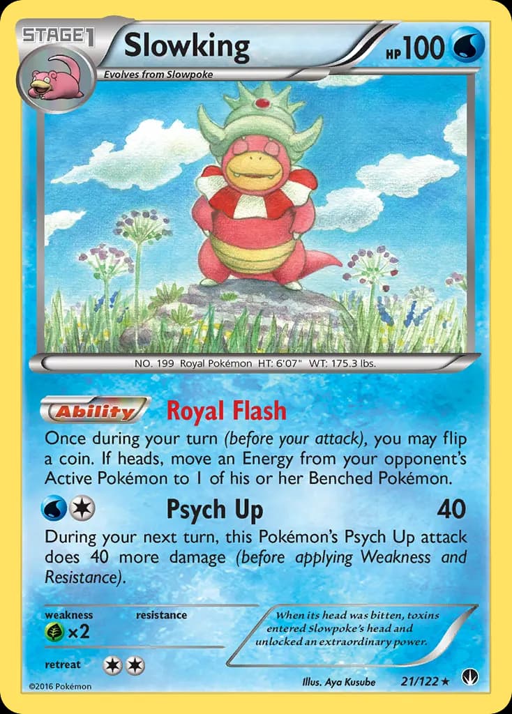 Slowking — BREAKpoint 21 Pokémon card
