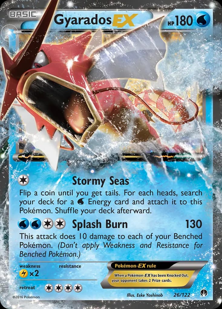 Gyarados-EX — BREAKpoint 26 Pokémon card