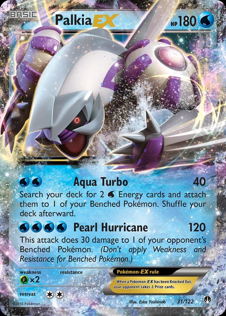 Palkia-EX — BREAKpoint 31 Pokémon card