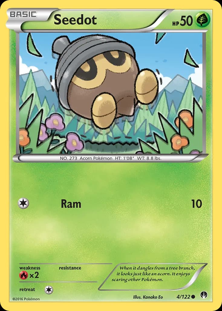 Seedot — BREAKpoint 4 Pokémon card