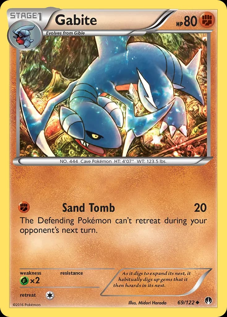 Gabite — BREAKpoint 69 Pokémon card