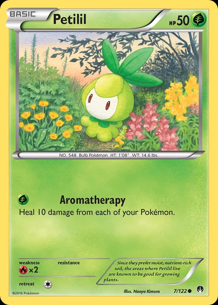 Petilil — BREAKpoint 7 Pokémon card