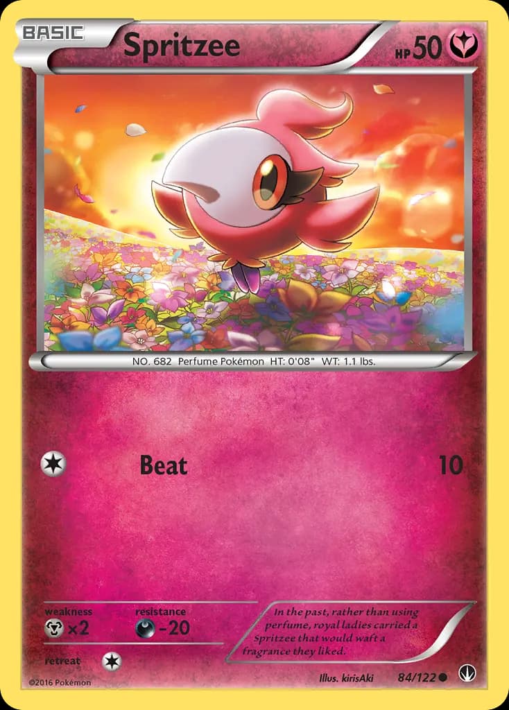 Spritzee — BREAKpoint 84 Pokémon card