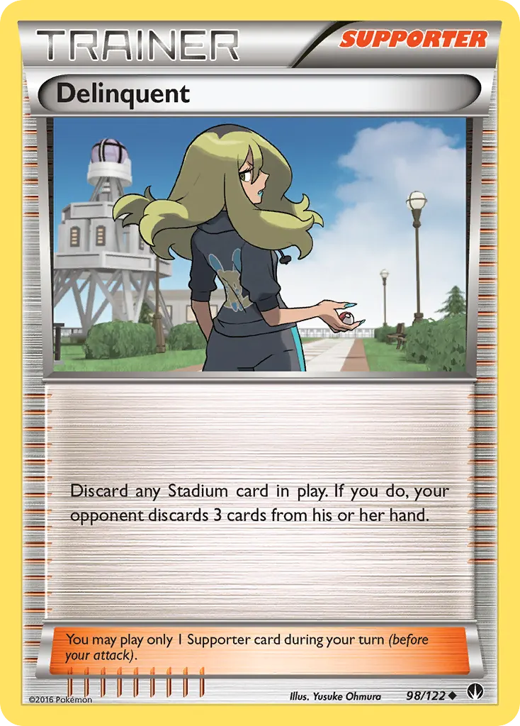 Delinquent — BREAKpoint 98 Pokémon card