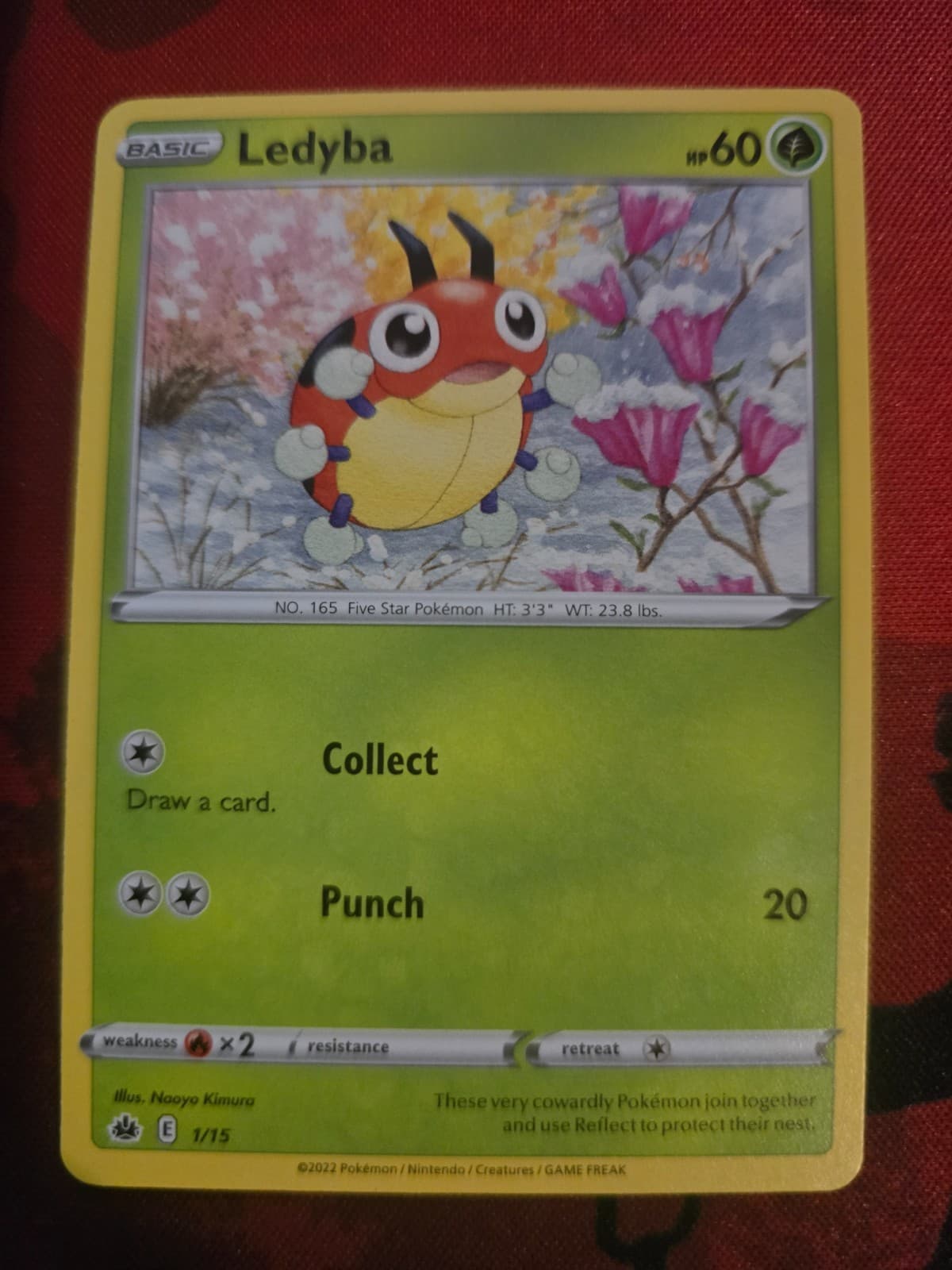 Ledyba McDonald's Promos 2022 001/015 NM