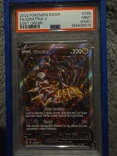 2022 Pokémon SWSH Fa/Giratina V Lost Origin #186 PSA 9 Mint