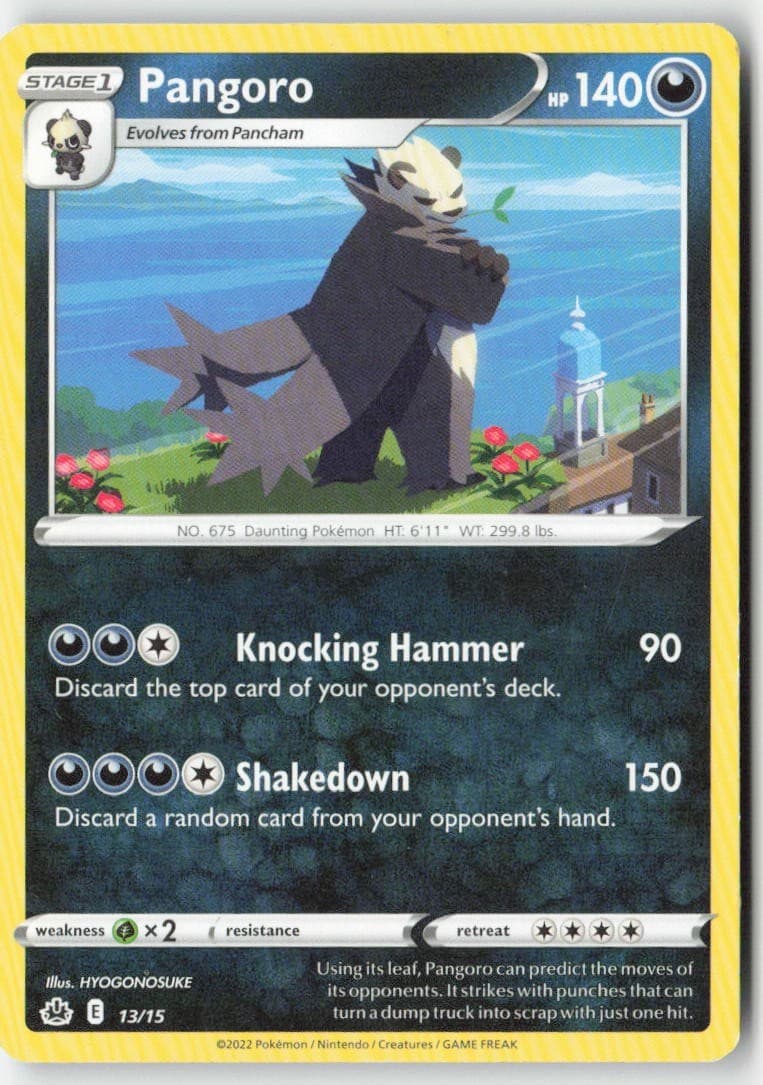 Pangoro 13/15 Promo MP Regular - McDonald's Collection 2022