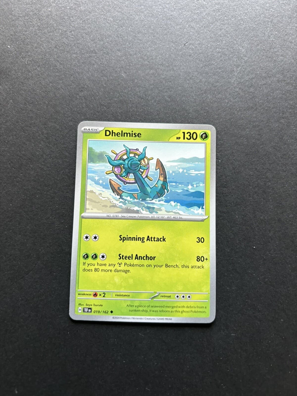2024 Pokémon Temporal Forces - Dhelmise No. 19/162