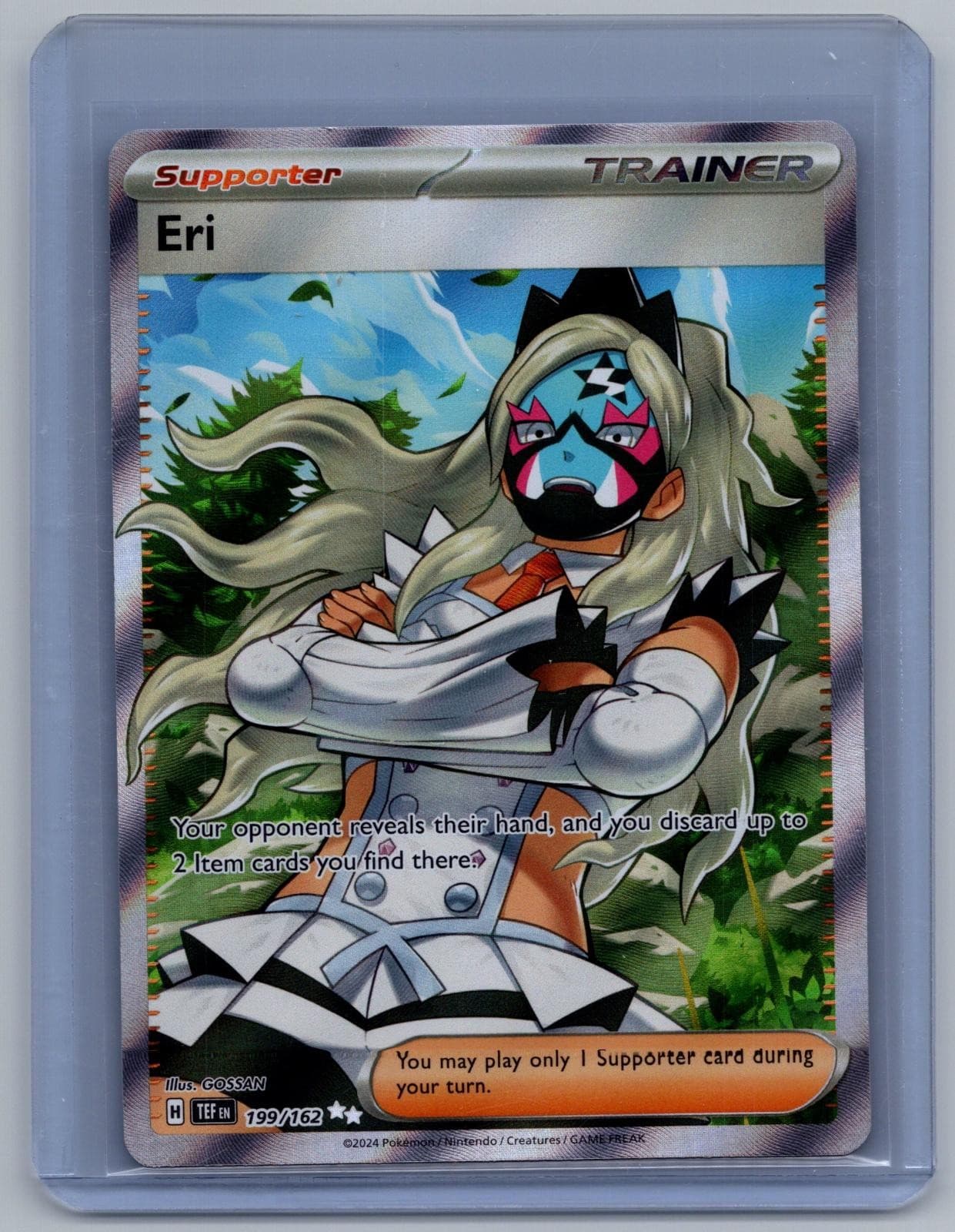 Eri 199/162 Ultra Rare Temporal Forces Pokemon Holo Near Mint