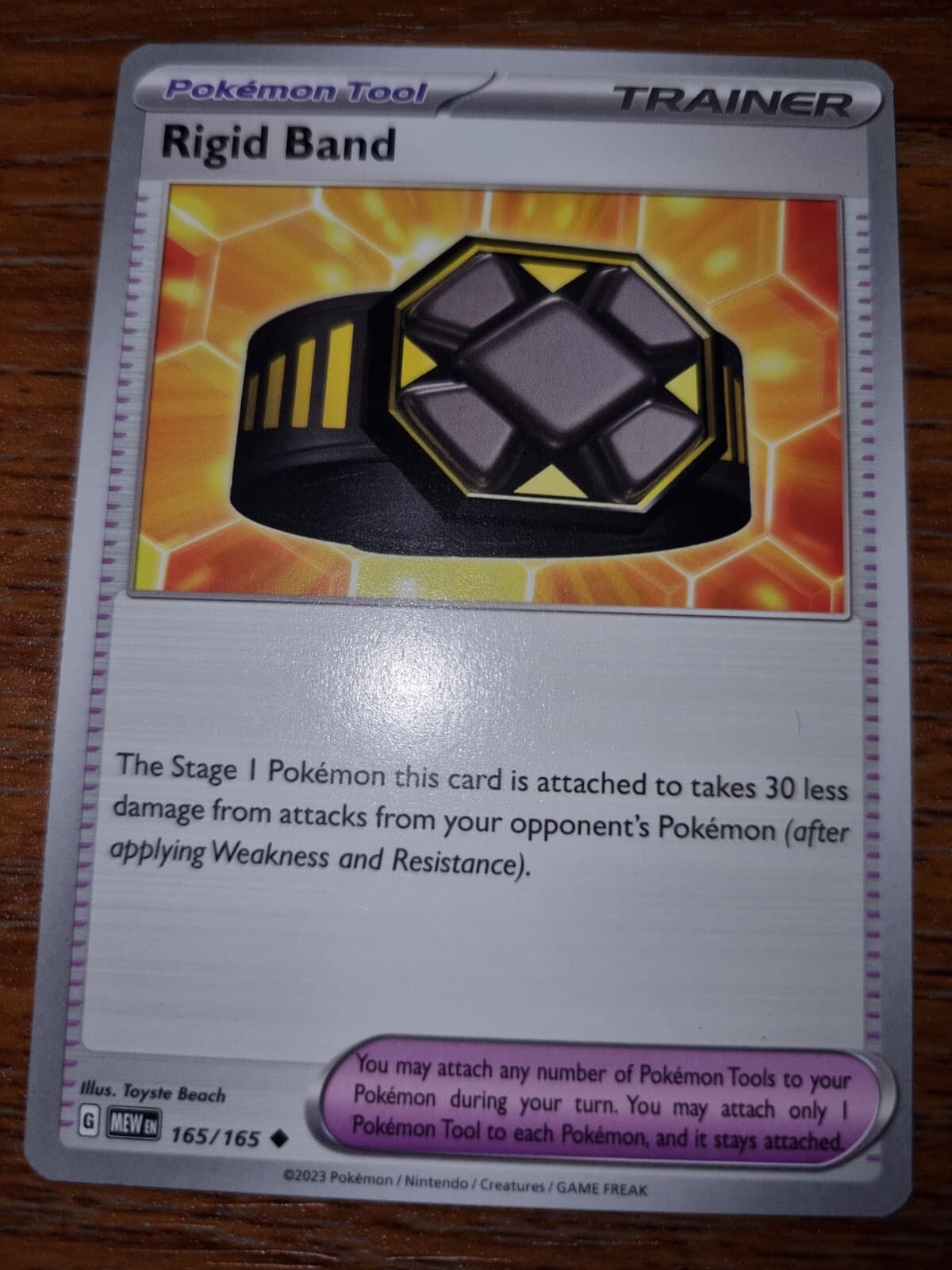 Pokémonkarte Härteband 165/165 Karmesin & Purpur 151 MEW Original