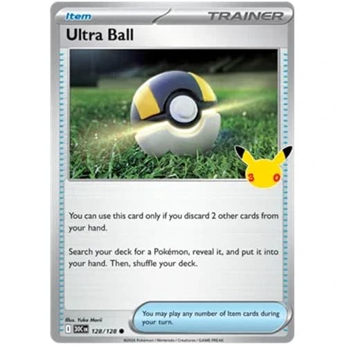 Ultra Ball 128/128 30th Celebration Holo