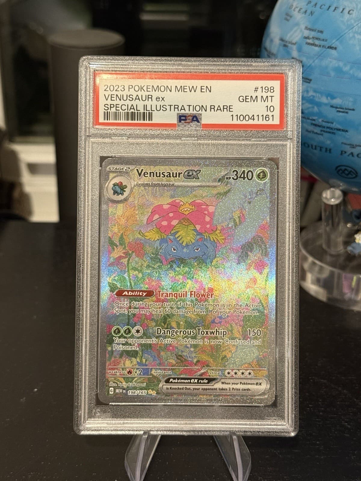 Pokemon 2023 Venusaur ex 198/165 SIR Scarlet & Violet 151 GEM MINT PSA 10