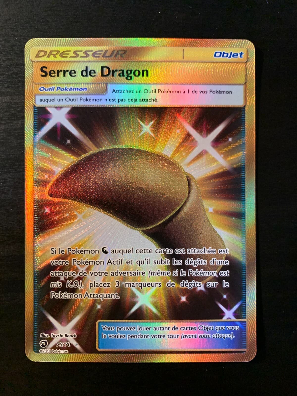 Carte Pokémon : Serre de Dragon 75/70 Soleil Lune Majesté des Dragons Française