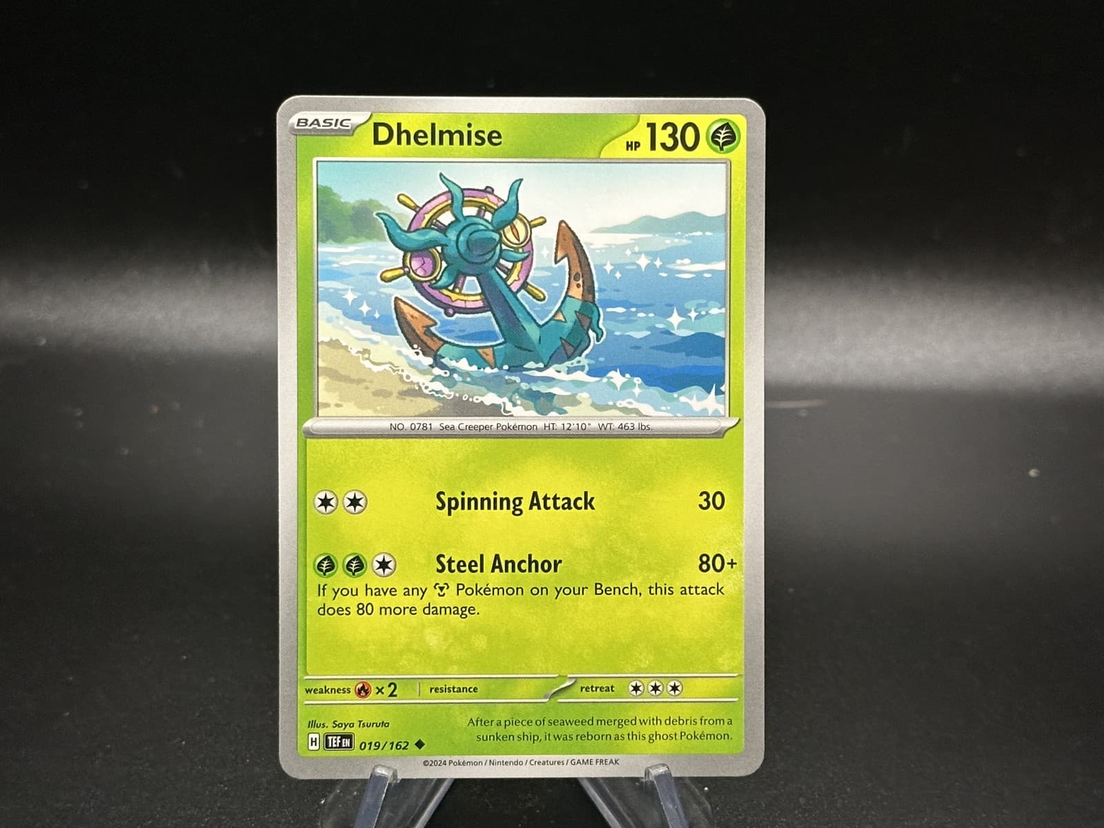 Dhelmise - 19/162 Temporal Forces - Pokémon TCG