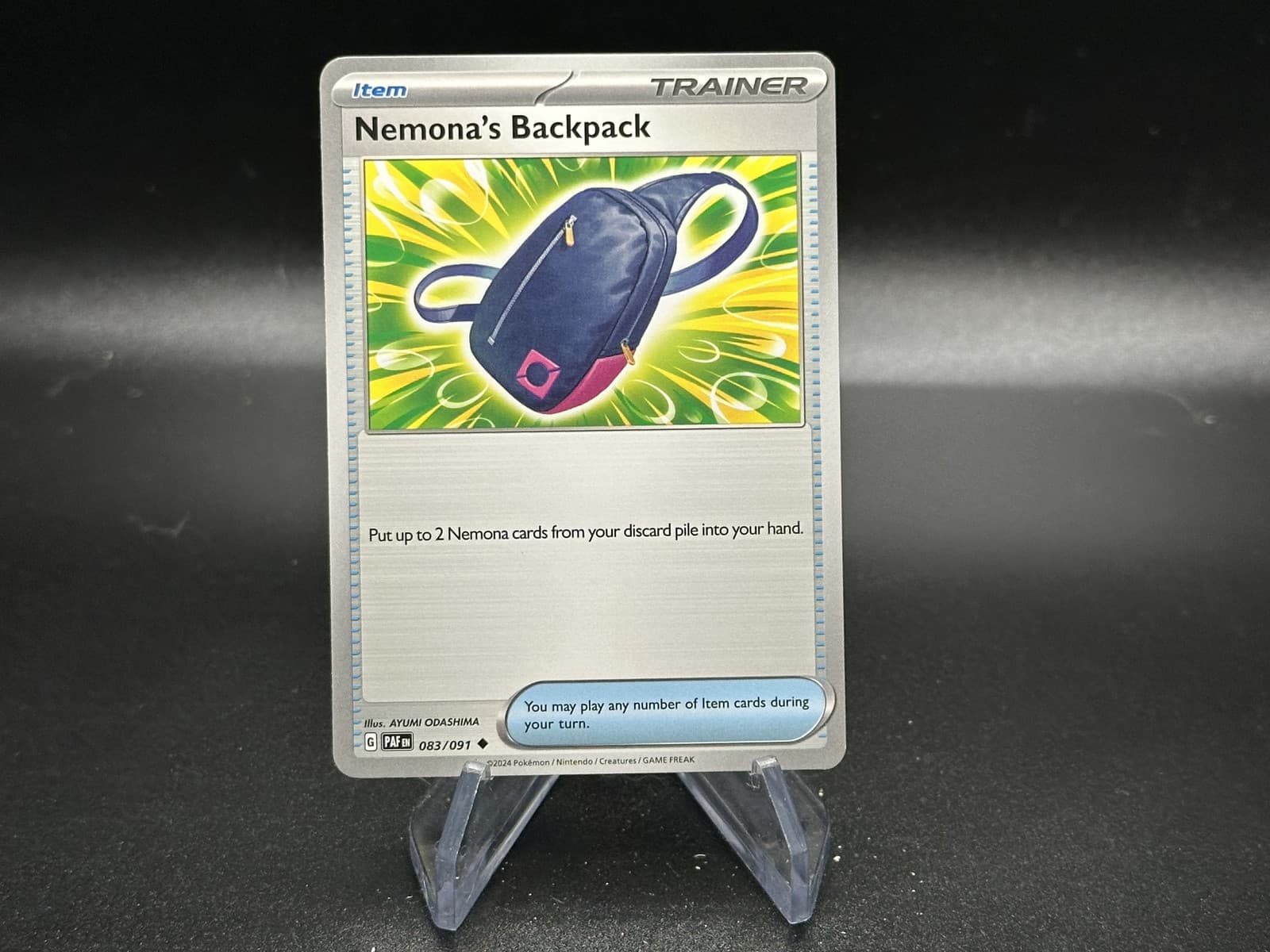 Nemona's Backpack - 83/91 Paldean Fates - Pokémon TCG