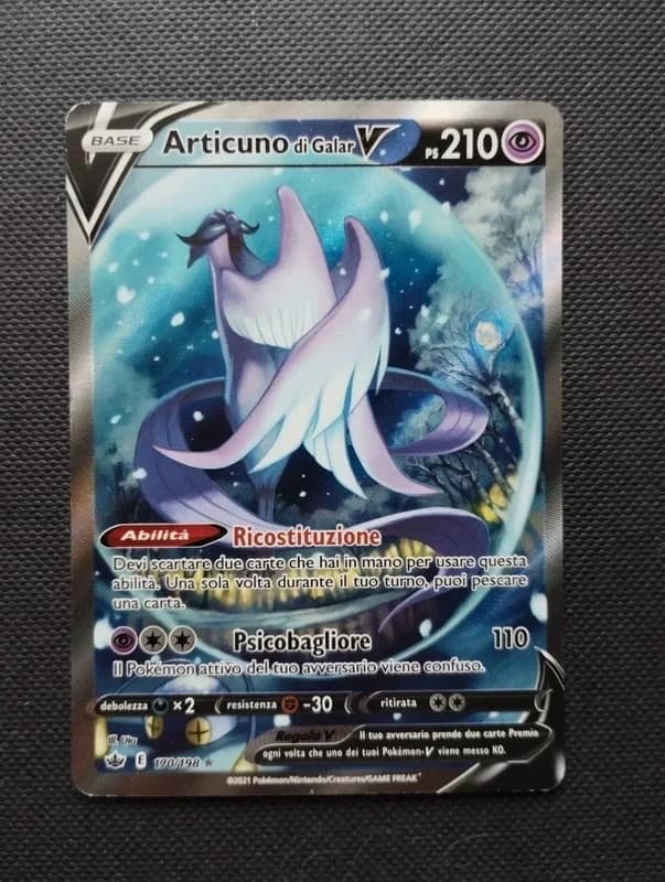 Articuno di Galar V 170/198 | Regno Glaciale | ITA (excellent)