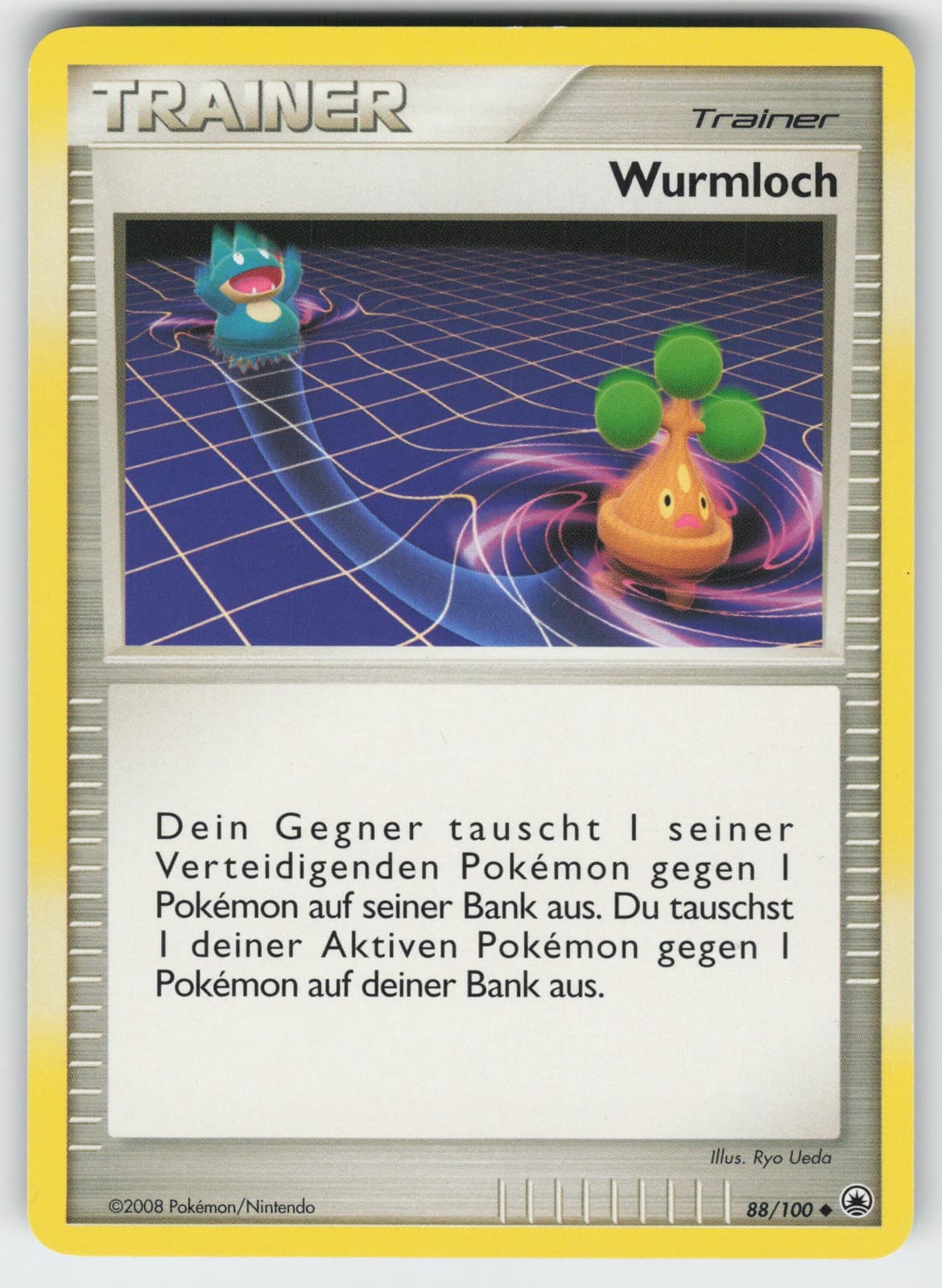 Pokémon Wurmloch 88/100 DE Uncommon Majestätischer Morgen 2008