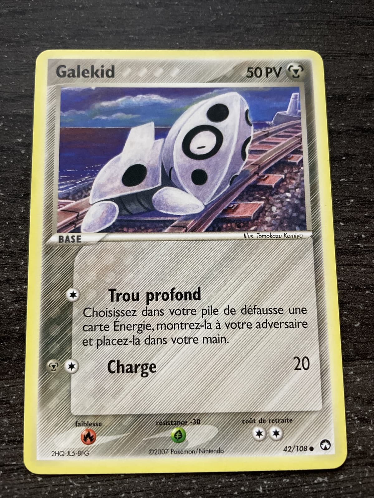 GALEKID COMMUNE - POKEMON 42/108 EX GARDIENS DU POUVOIR NEUF FR